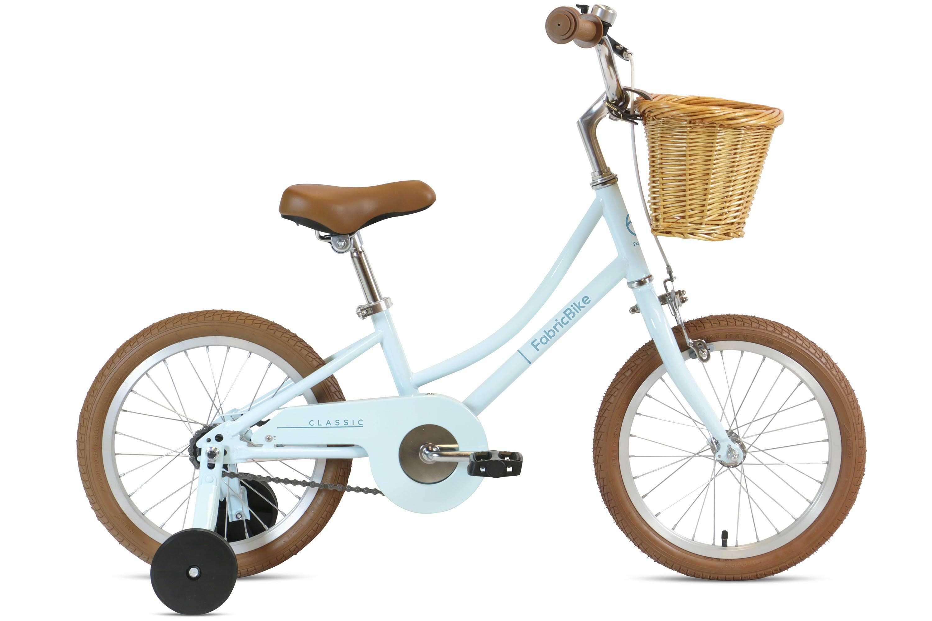 FABRICBIKE Kids Classic 16'' – bicicletă cu pedale pentru copii 3-7 ani. Blue