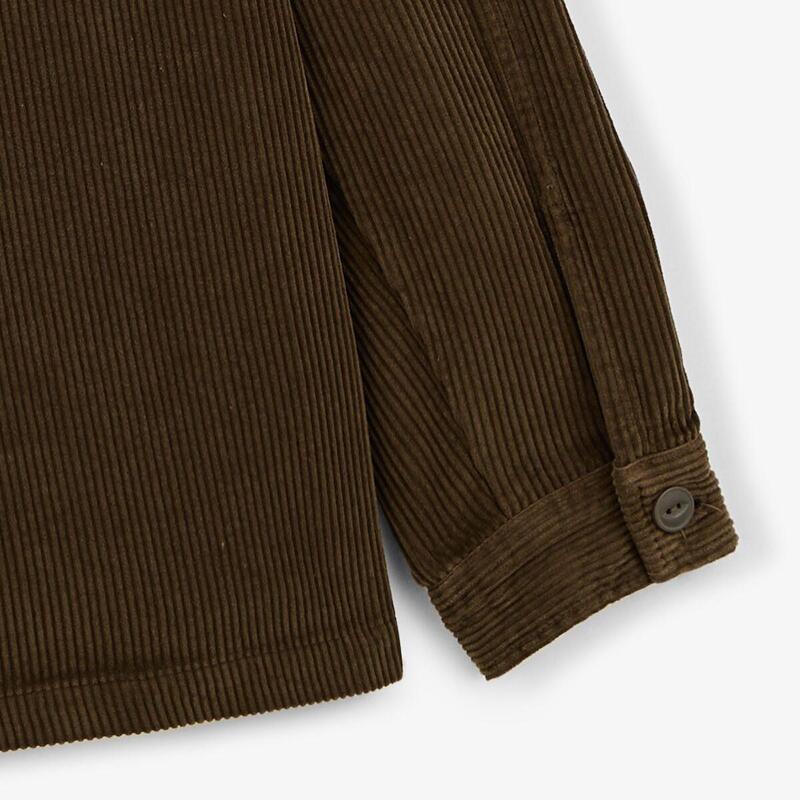 Veste Worker en velours marron ?�b?�ne Wilfried SERGE BLANCO | Decathlon