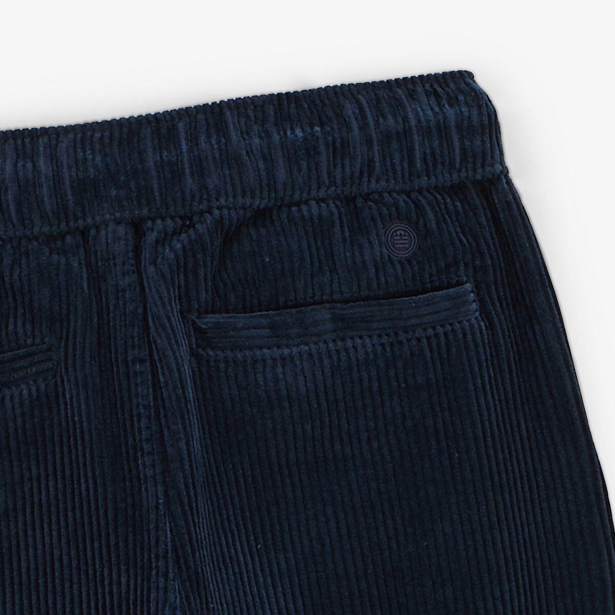 Pantalon 549 regular taille élastiquée confort garçon bleu dark navy 5/5