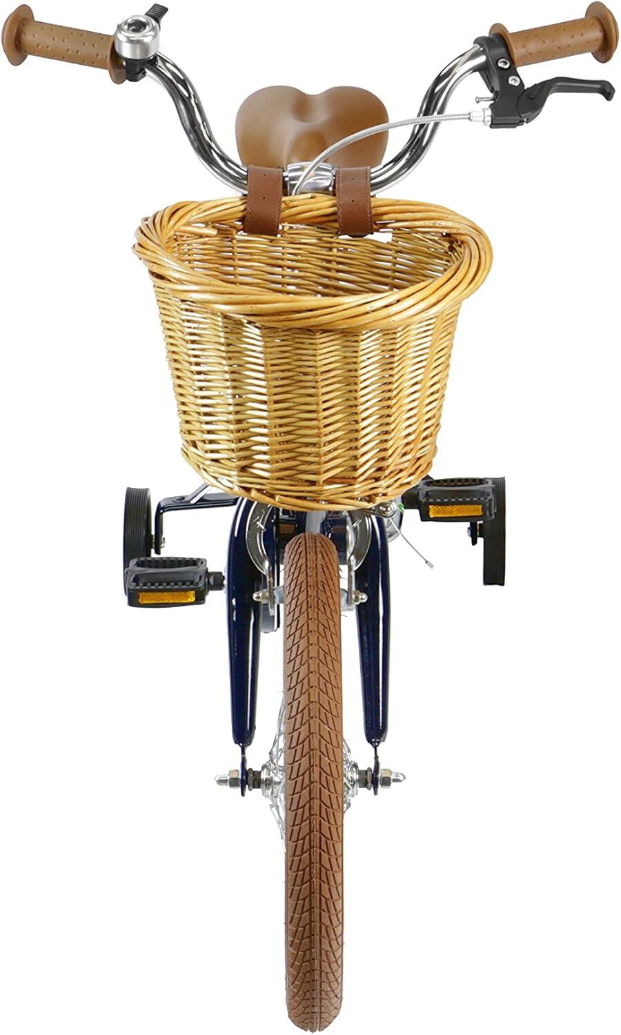 FABRICBIKE Kids Classic - Fahrrad 16'' mit Pedalen, 3–7 Jahre, Navy 3/6