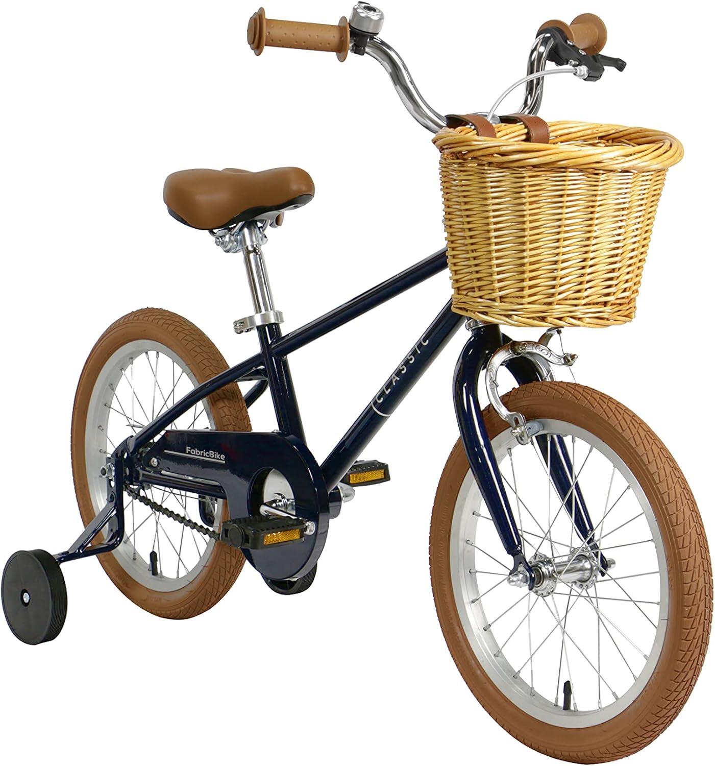 FABRICBIKE Kids Classic - Fahrrad 16'' mit Pedalen, 3–7 Jahre, Navy 2/6