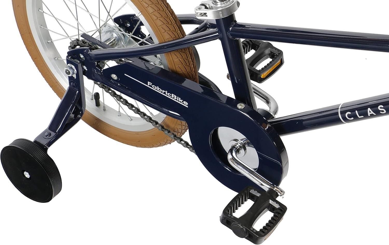 FABRICBIKE Kids Classic - Fahrrad 16'' mit Pedalen, 3–7 Jahre, Navy 5/6