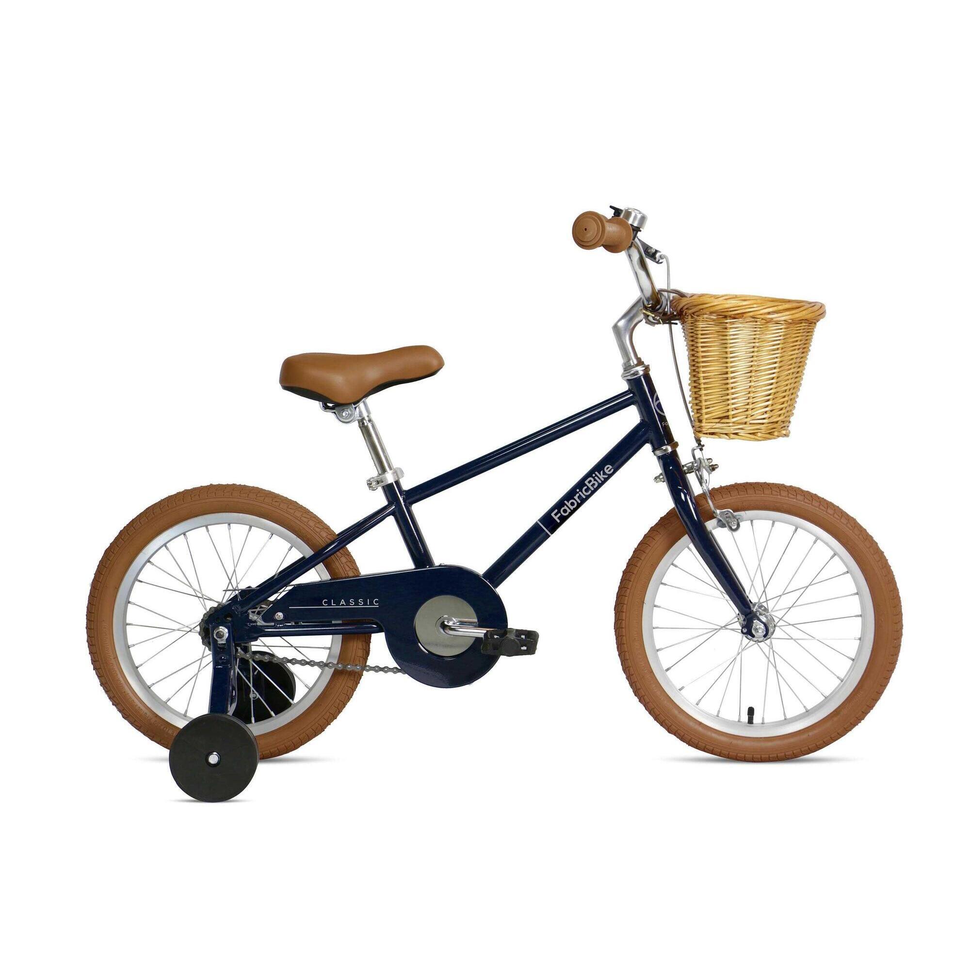Fabricbike - Fabricbike Kids Classic - Vélo À Pédales 16" Pour Enfants, 3-7 Ans. Navy - Vélo Enfant - Bleu - 3-7 Ans - Decathlon