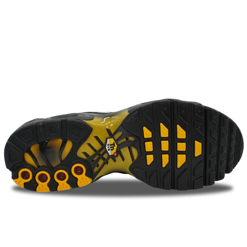 Nike Air Max Plus TN Black University Gold 3/4