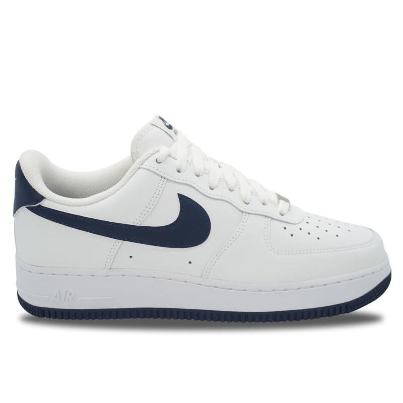 Nike Air Force 1 White Midnight Navy 1/4
