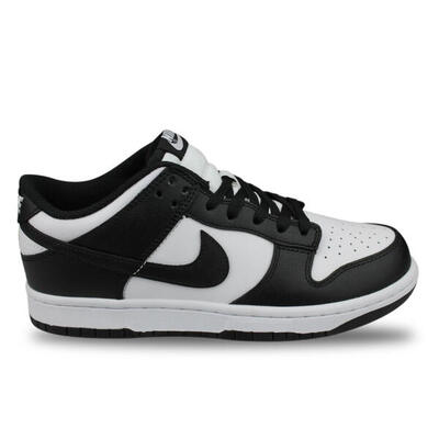 Scarpe Dunk Low White Black (Panda)