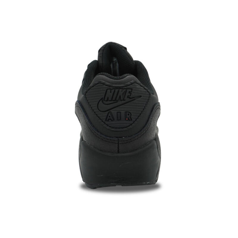 Nike Air Max 90 Leather Triple Black 4/4