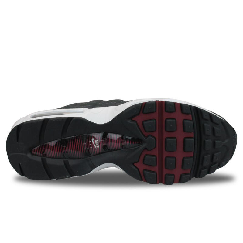 Nike Air Max 95 Essential Grey Team Red 3/4