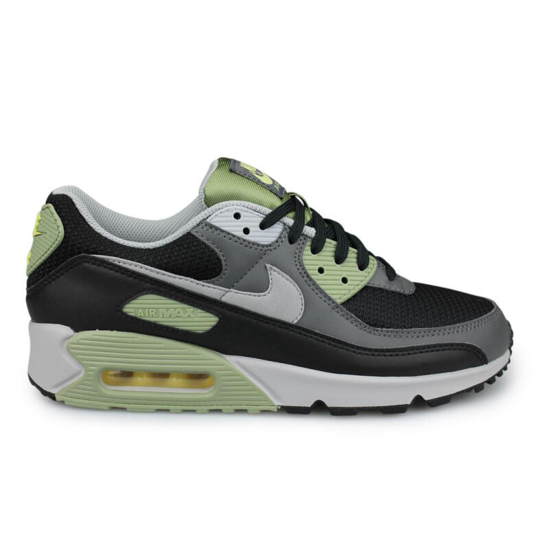 Nike - Nike Air Max 90 Oil Green - Baskets - Noir - 43 - Decathlon