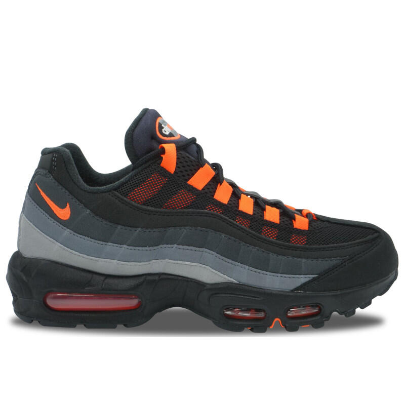 Nike - Nike Air Max 95 Black Hyper Crimson - Baskets - Noir - 46 - Decathlon