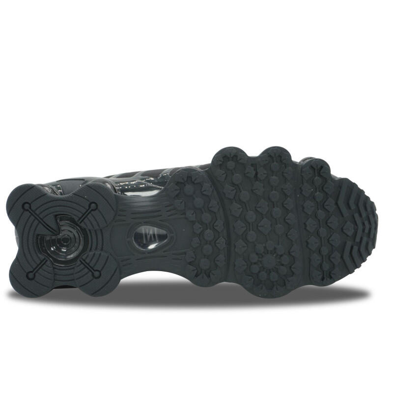 Nike Shox TL Black Metallic Silver 3/4