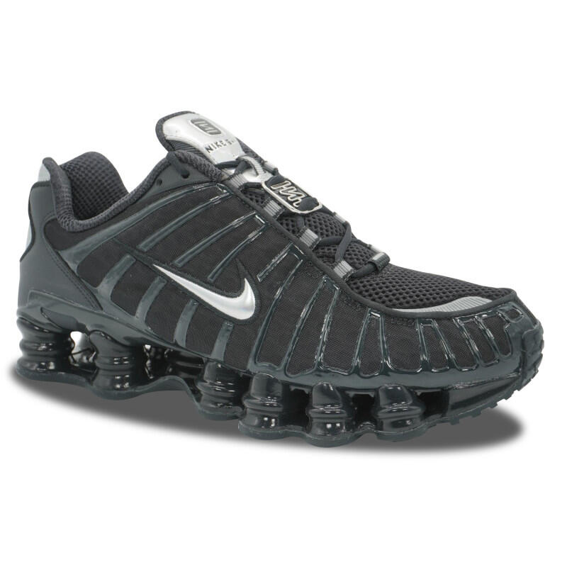 Nike Shox TL Black Metallic Silver 2/4