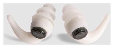 Bouchons d'oreilles de natation Arena Earplug Blanc 2/4