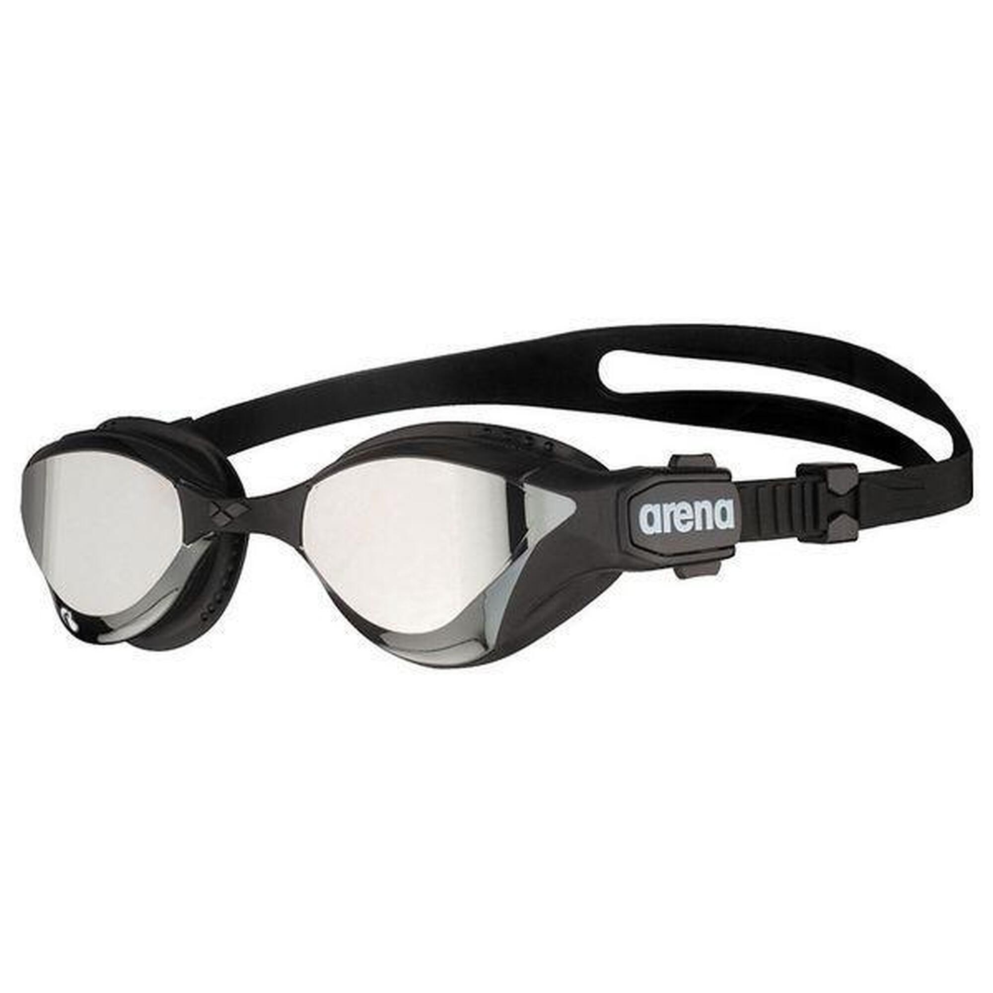 Arena Zwembril Cobra Tri Swipe Mirror Zilver/Zwart