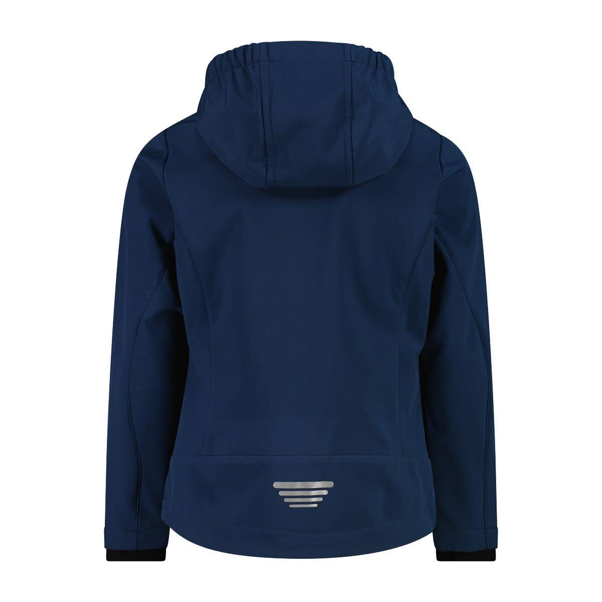 Softshell Jassen Kinderen, Unisex - CMP Kid SoftShell Jacket - Blue/Topazio 4/12