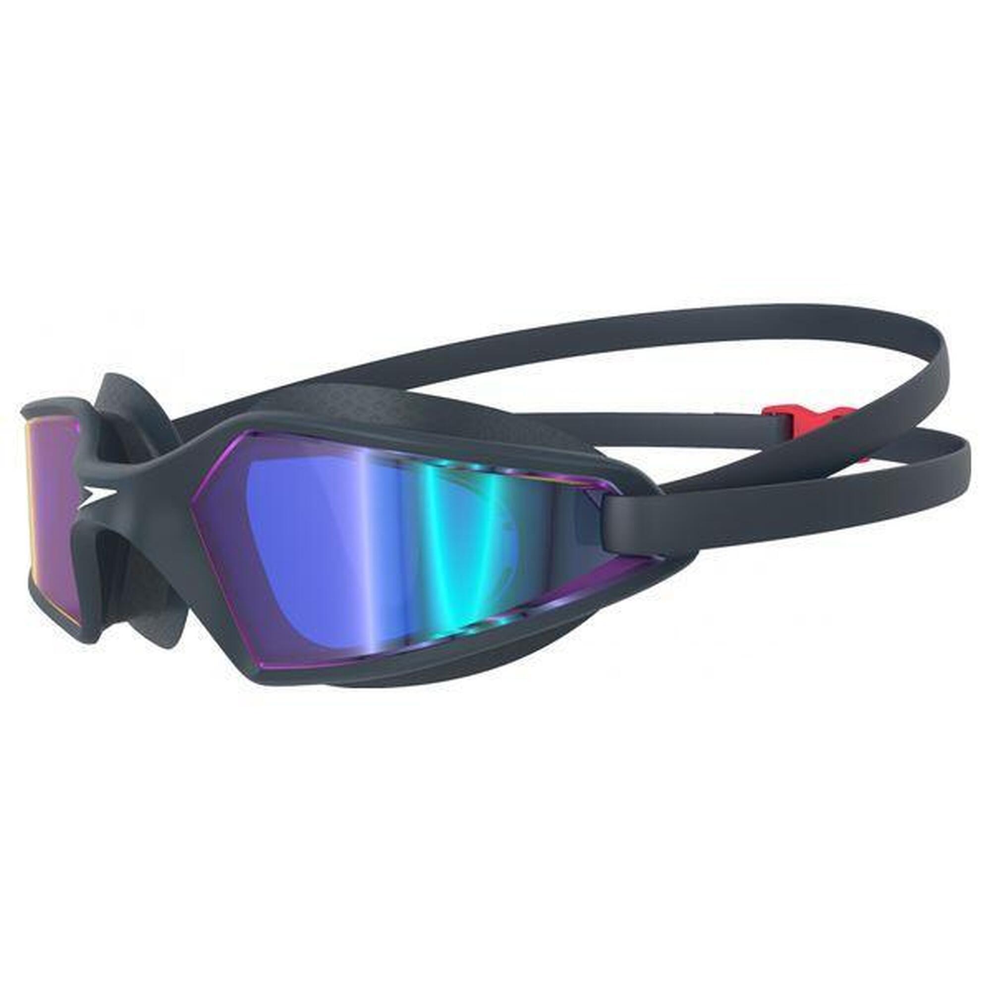 Speedo - Lunettes De Natation Speedo Hydropulse Mirror Noir Bleu - Lunettes De Natation - Jaune|noir - Taille Unique - Decathlon