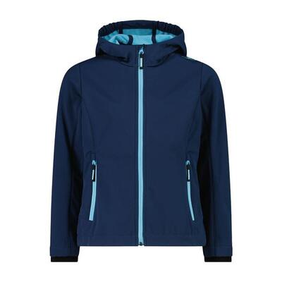 Softshell jassen kinderen, unisex - cmp kid softshell jacket - blue/topazio
