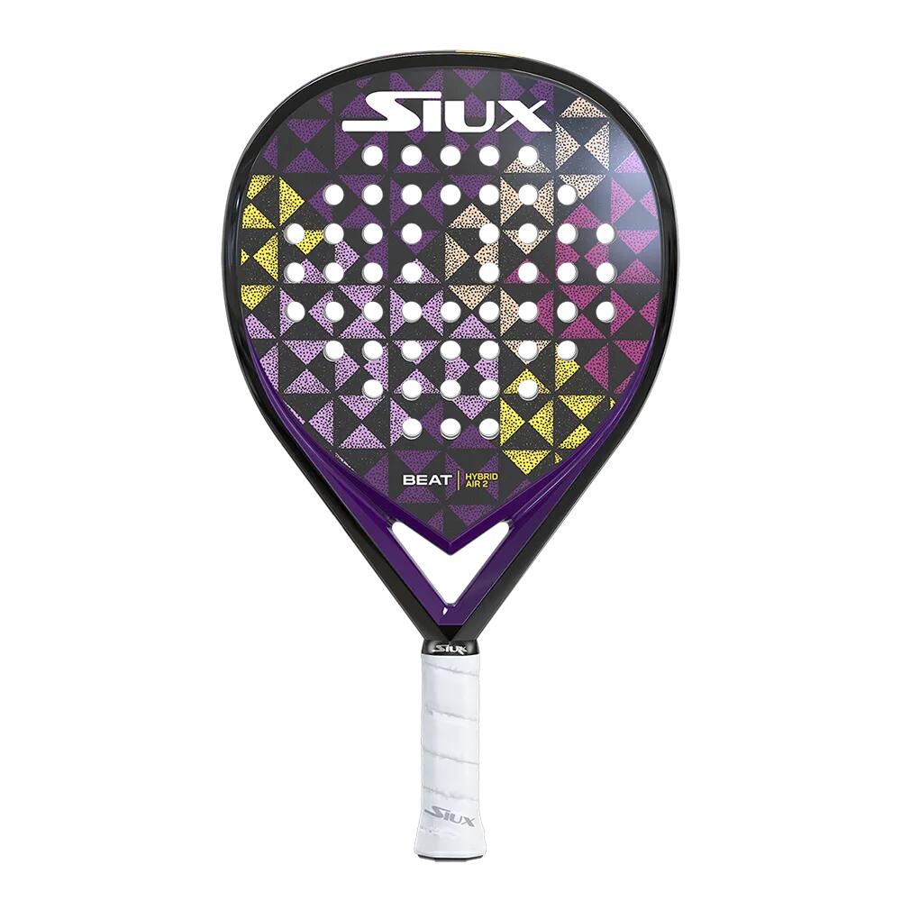 Siux - Siux - Raquette De Padel Beat Hybrid 2 Pour Débutants Forme Hybride - Raquette De Padel - Violet - Taille Unique - Decathlon