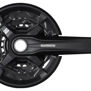 Shimano FC-MT210-3 Crankset 3x9 Speeds with 175mm Crankarms