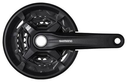 Shimano Altus MT210 Kurbelgarnitur 3x9 40-30-22 Schwarz