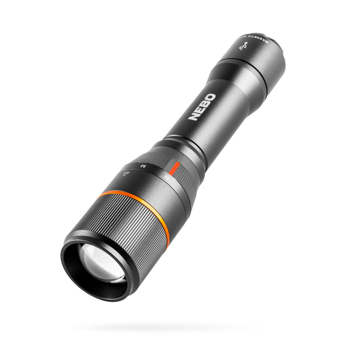 Lampe de poche Nebo Davinci 1000 Rechargeable Aluminium Noir 2/7