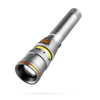 NEBO TASCHENLAMPE FRANKLIN TWIST 400 LUMEN WIEDERAUFLADBAR GRAU