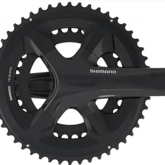 Shimano 105 FC‑RS510 crankset — 36/52T, 175mm, 11-speed (HT2)