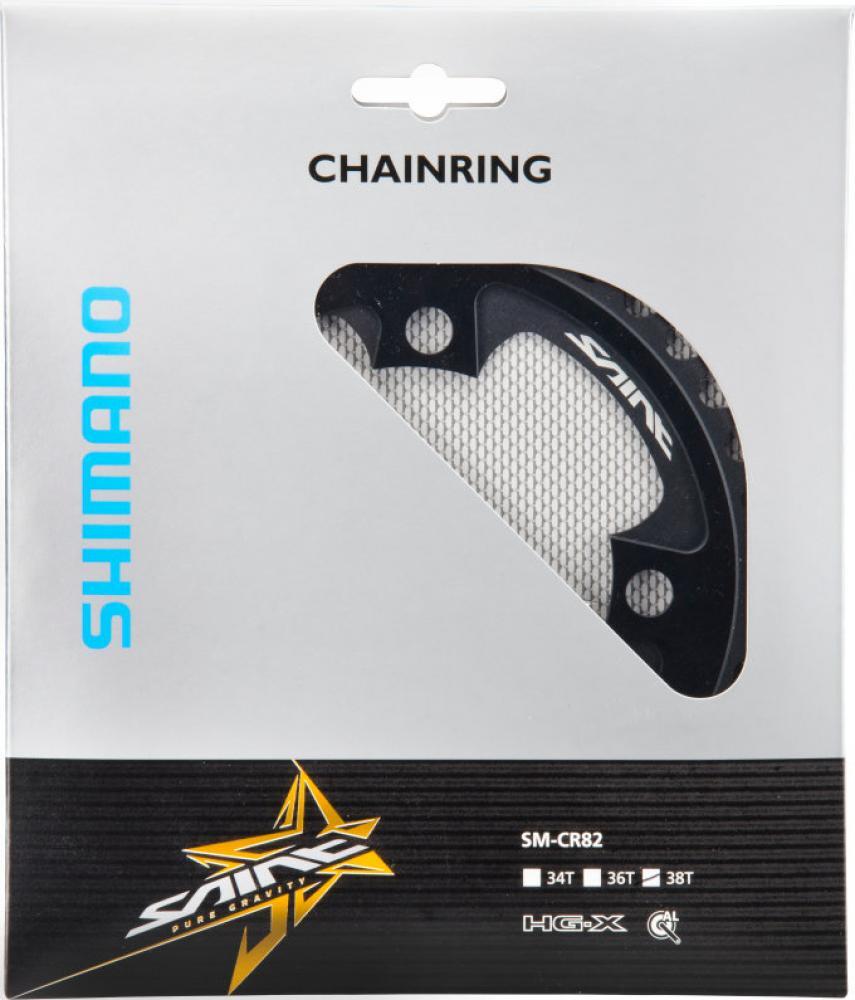 Shimano PLATEAU SAINT 38 dents 4 bras entraxe 104 mm SW M820 2/3