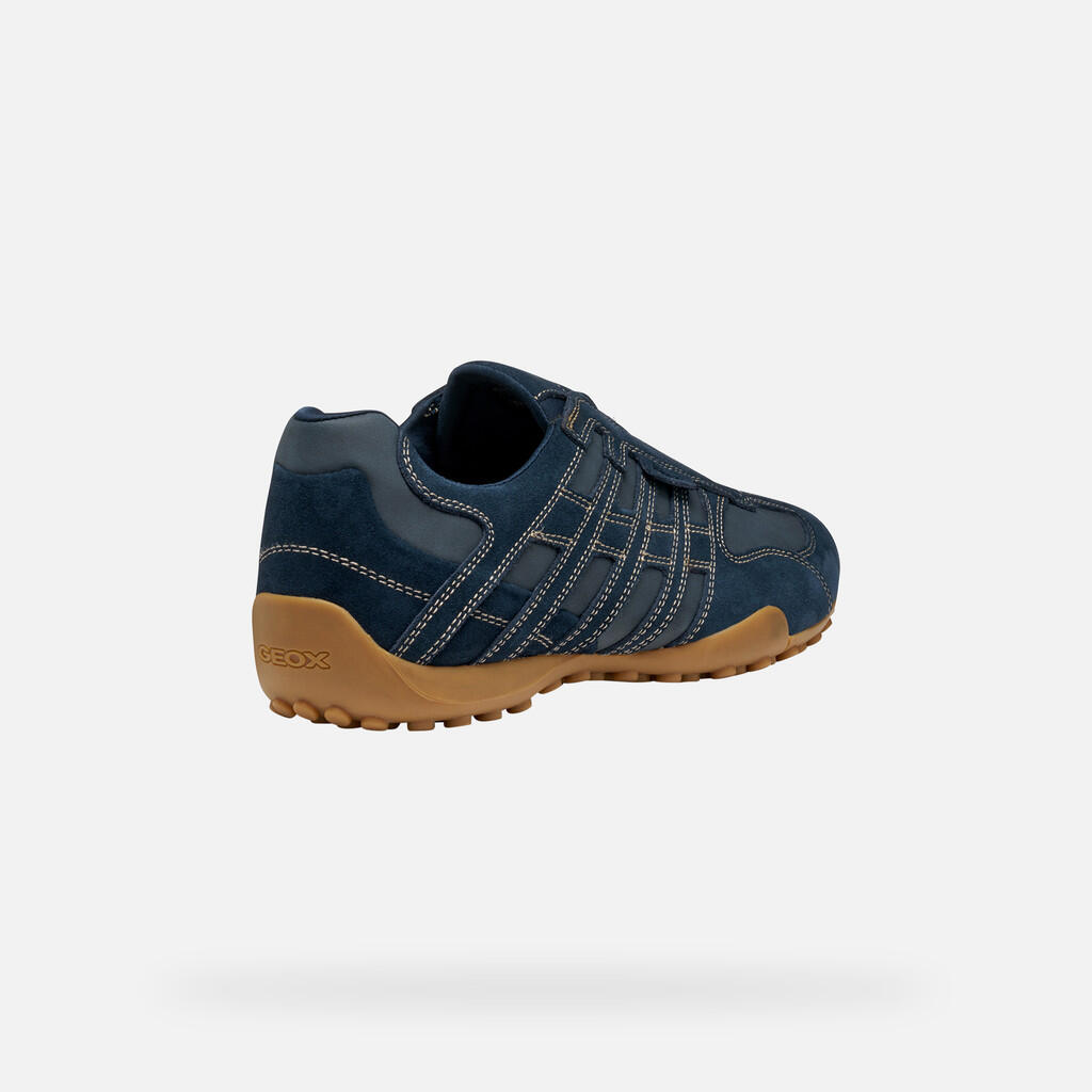 Baskets Homme U SNAKE ORIGINAL Bleu Marine 5/7
