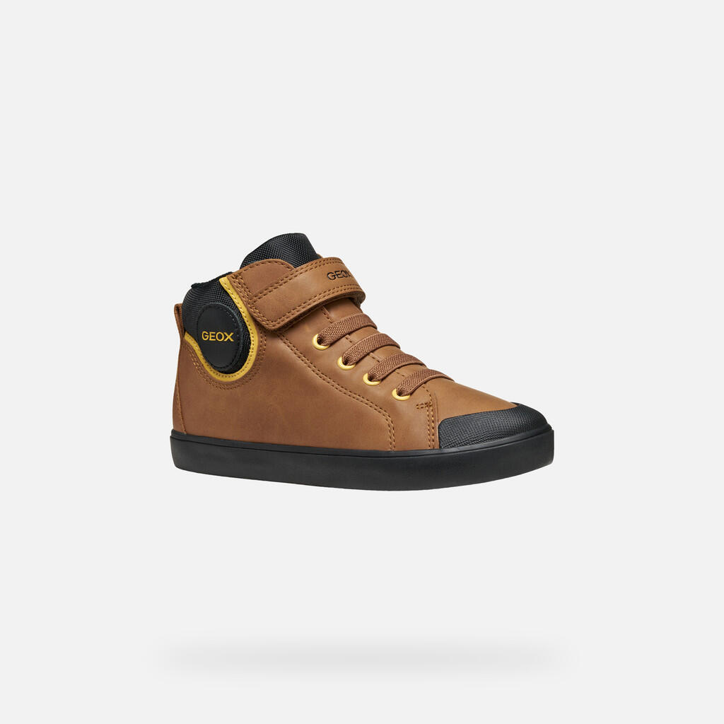 Buty GEOX J GISLI Brązowy 4/7