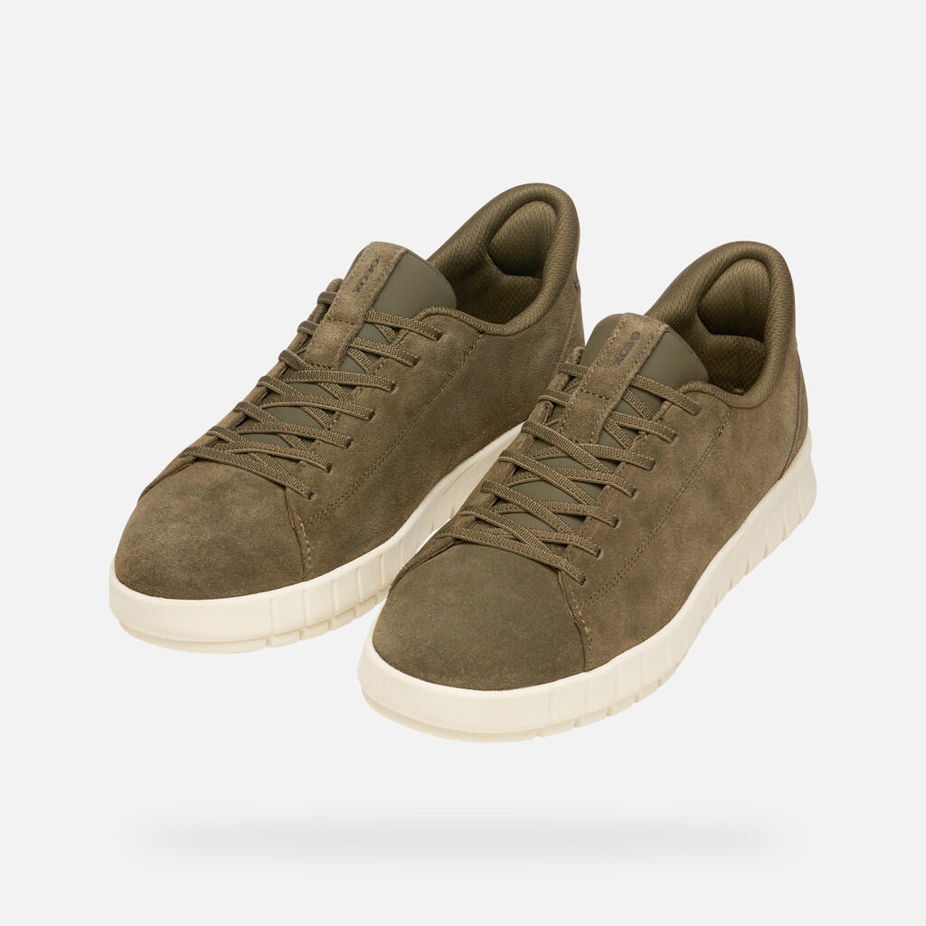 Baskets Homme FLEXTRIDE PLUS MAN Vert Militaire 4/7