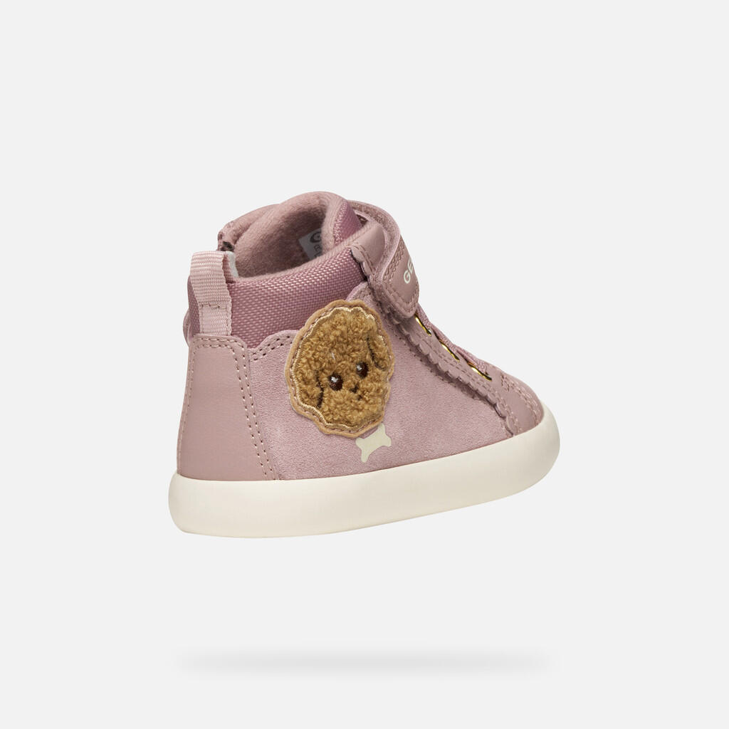 Baskets Bébé Fille GISLI TODDLER GIRL Vieux Rose 6/7