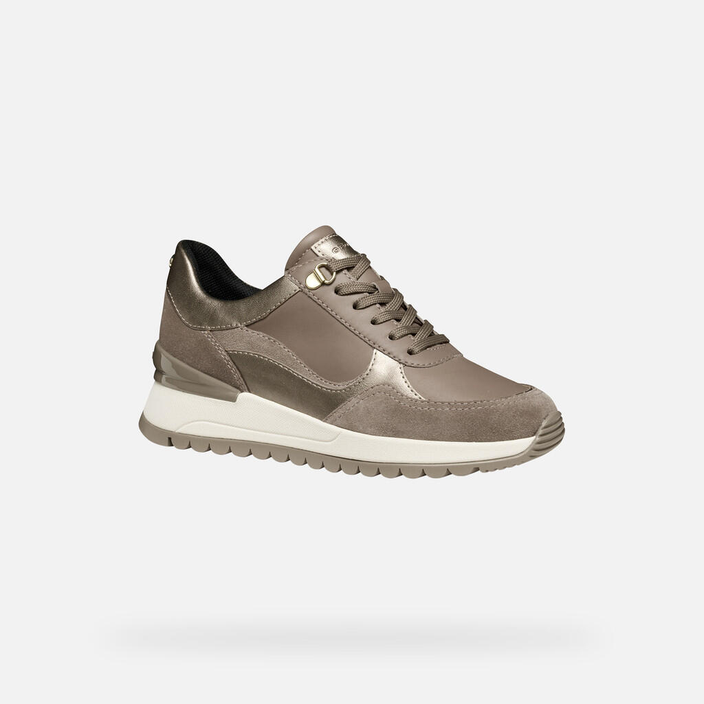 Baskets Femme DESYA WOMAN Marron/Beige 5/7