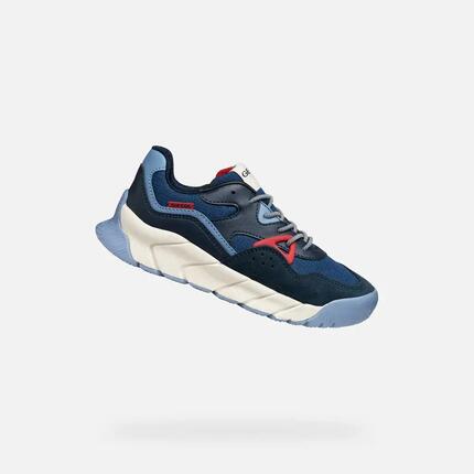Sneakers Geox Modell J Flexyper Pro Boy Farbe Blau