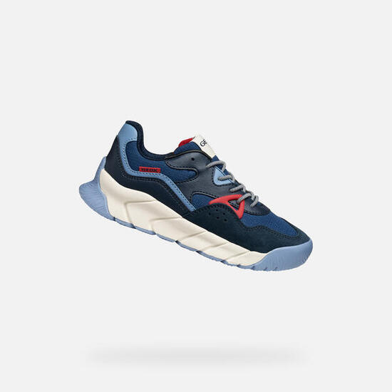 Sneakers Geox Modell J Flexyper Pro Boy Farbe Blau