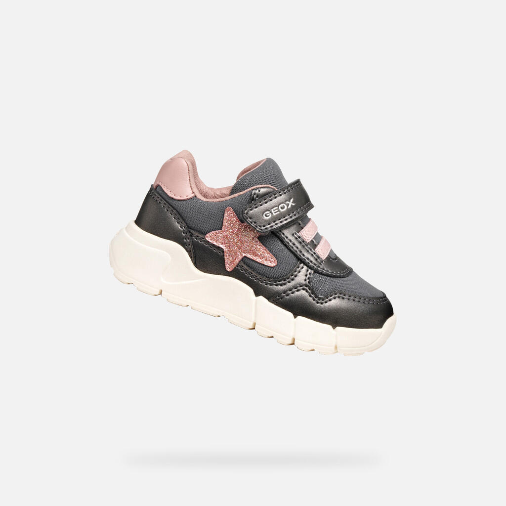 Buty GEOX B FLEXYPER MINI GIRL Szary