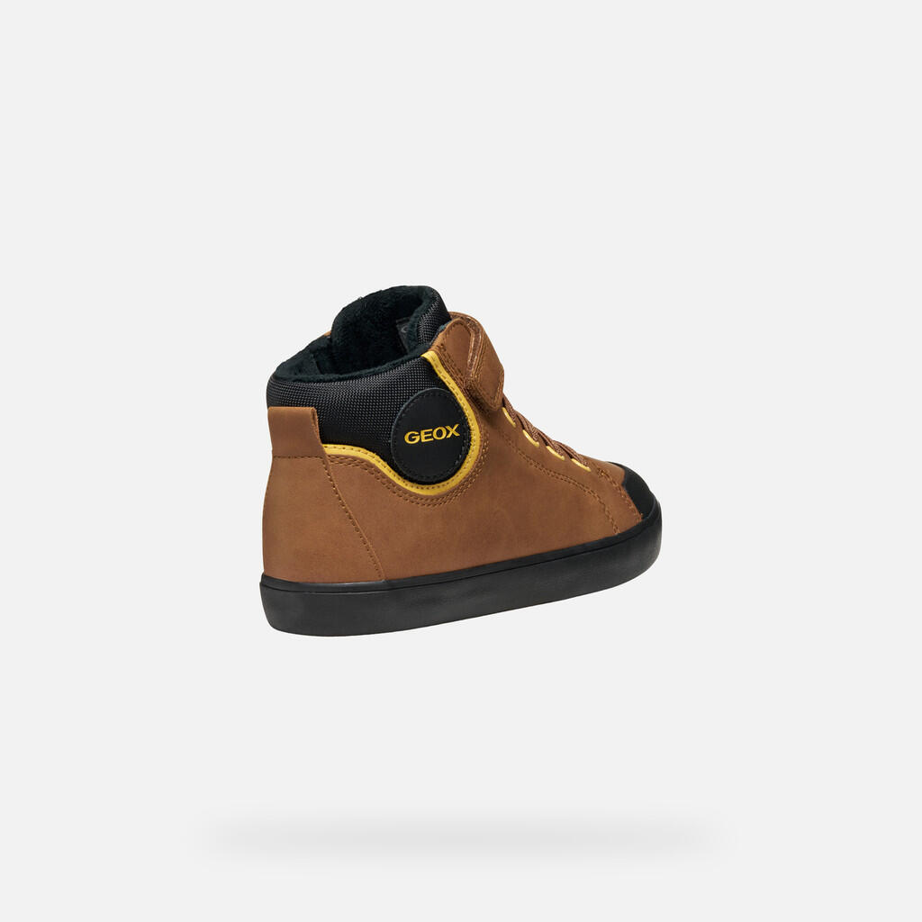 Buty GEOX J GISLI Brązowy 6/7