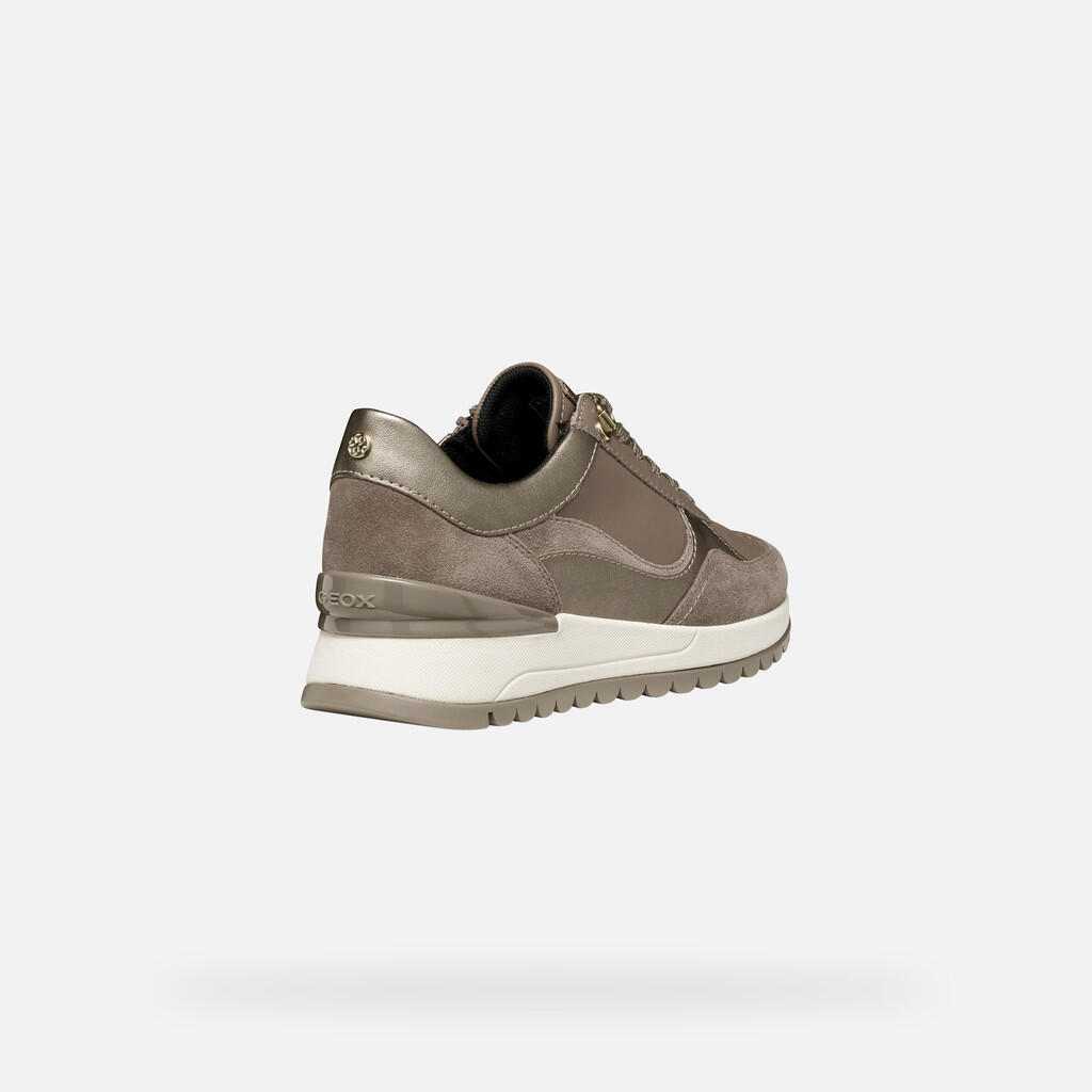 Baskets Femme DESYA WOMAN Marron/Beige 7/7