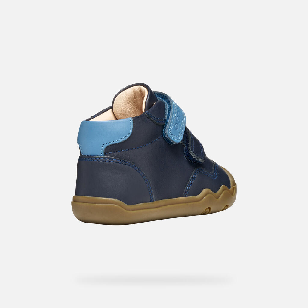 Baskets Bébé Garçon STEPPIEUP TODDLER BOY Bleu Marine/Bleu Aviateur 5/7