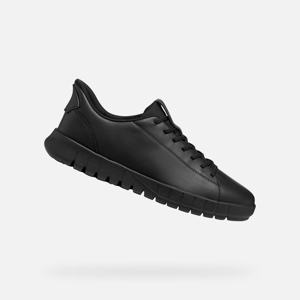Geox - Baskets Homme Flextride Plus Man Noir - Chaussures De Sport - Noir - Decathlon
