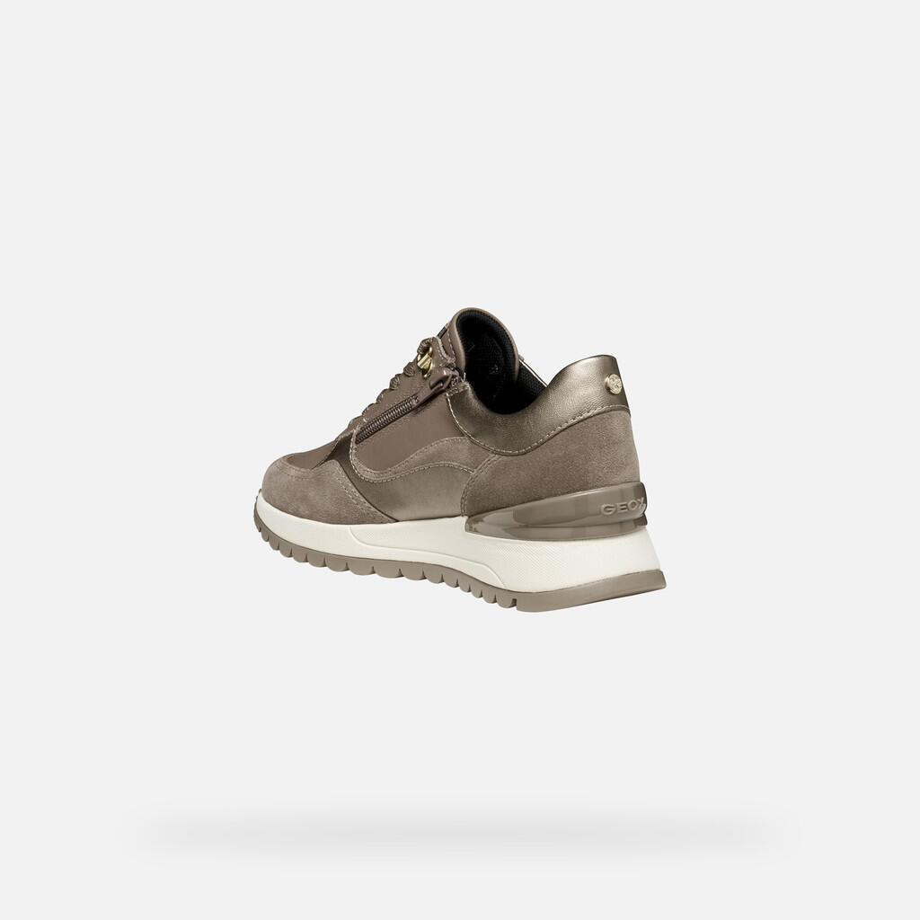 Baskets Femme DESYA WOMAN Marron/Beige 6/7