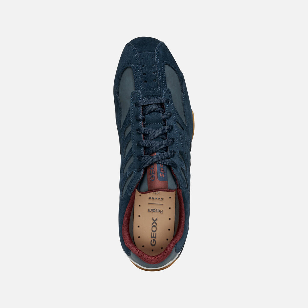 Baskets Homme SNAKE ORIGINAL MAN Bleu Marine 6/7