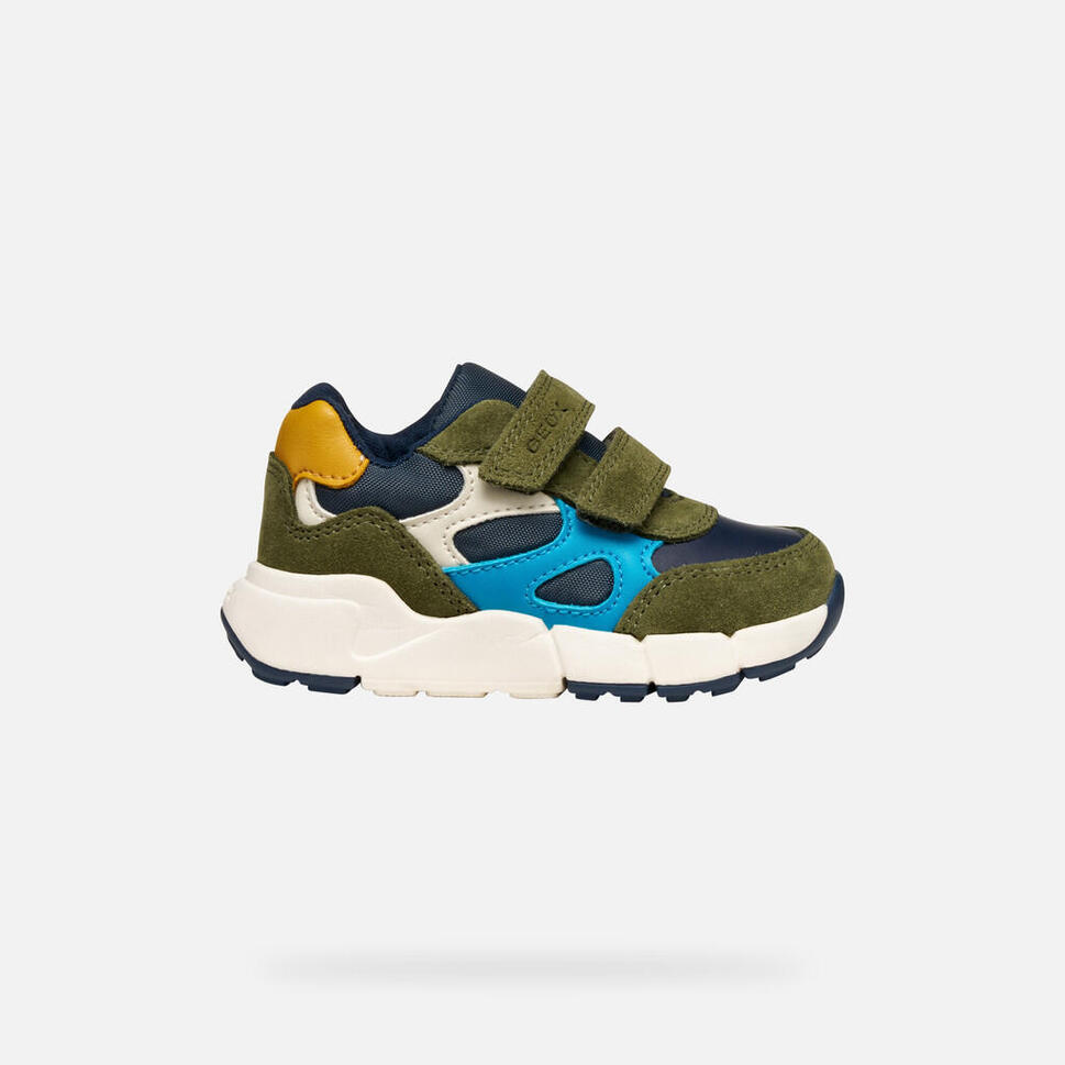 Buty GEOX B FLEXYPER MINI BOY Zielony
