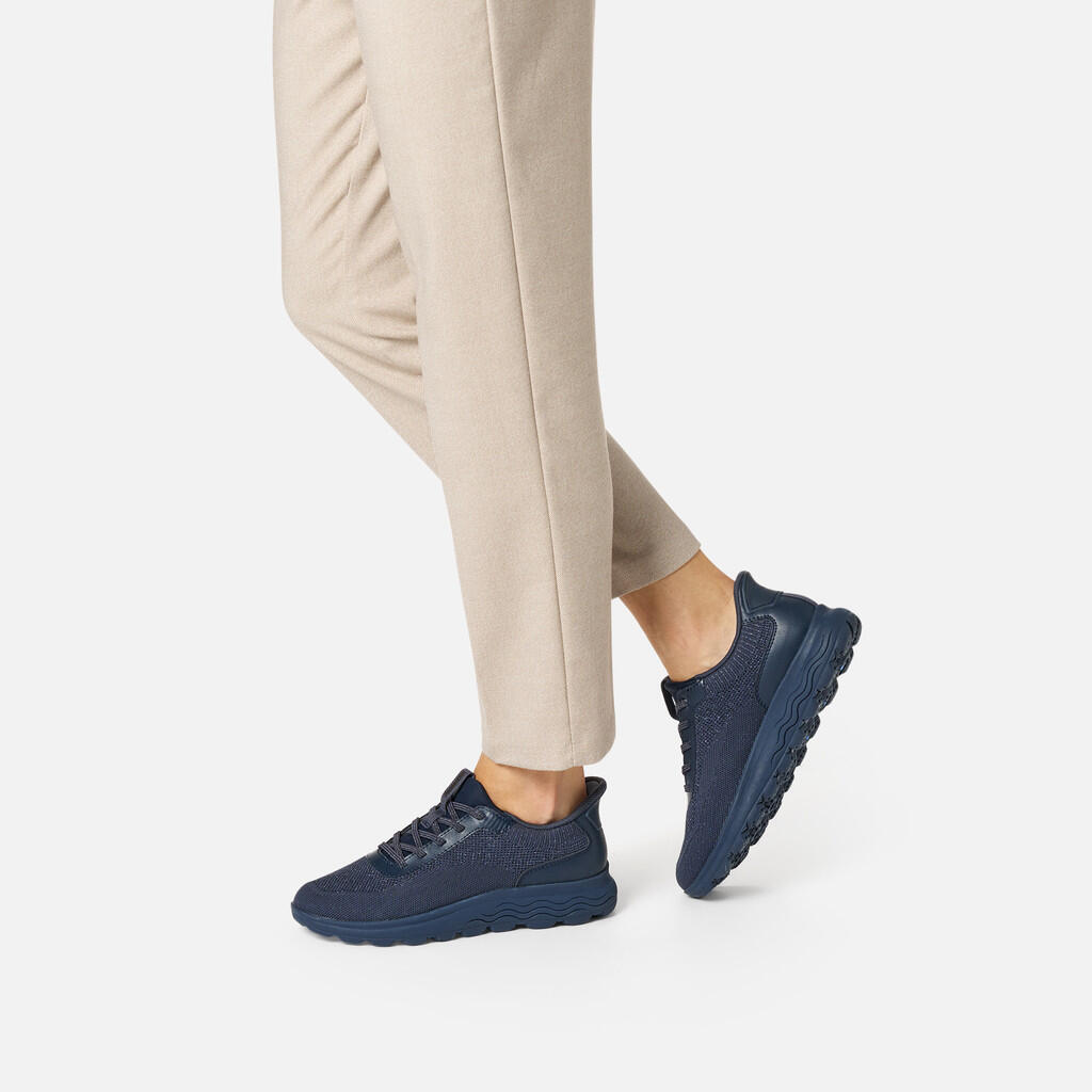 Zapatillas Donna Geox Spherica Plus Blu 3/7