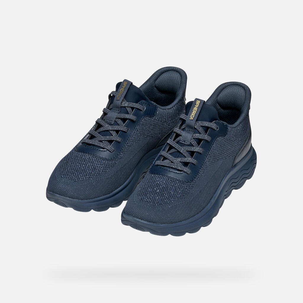 Zapatillas Donna Geox Spherica Plus Blu 4/7