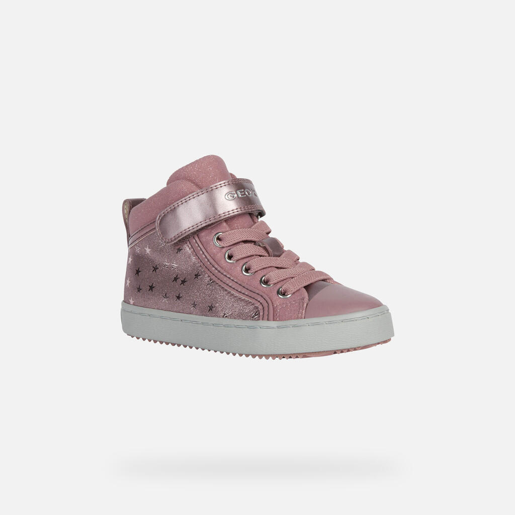 Baskets Fille J KALISPERA GIRL Rose Foncé 3/7