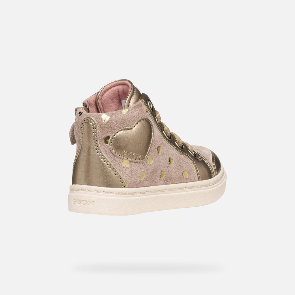 Bottes Geox Modello B Nashik Girl Colore Beige 6/7