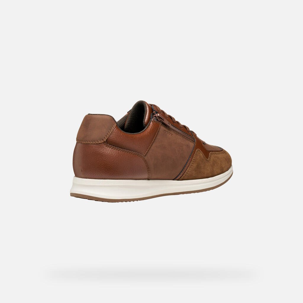 Baskets Homme U AVERY Cognac 7/7