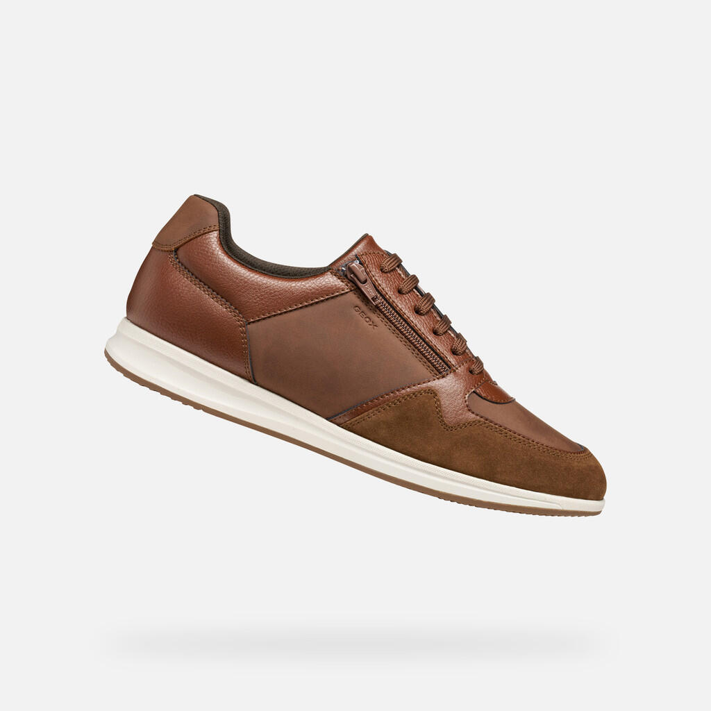 Baskets Homme U AVERY Cognac 1/7