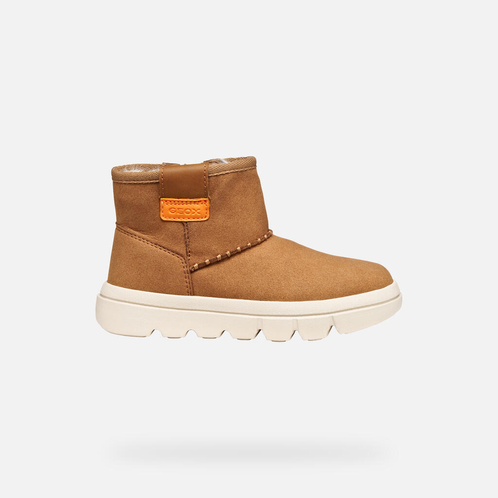 Bottines Fille WILLABOOM GIRL Cognac 2/7